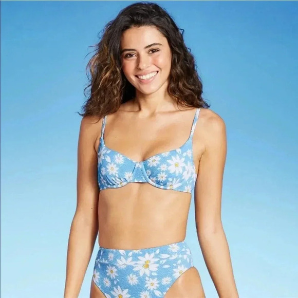 Daisies bathing suit top - Picture 5 of 8